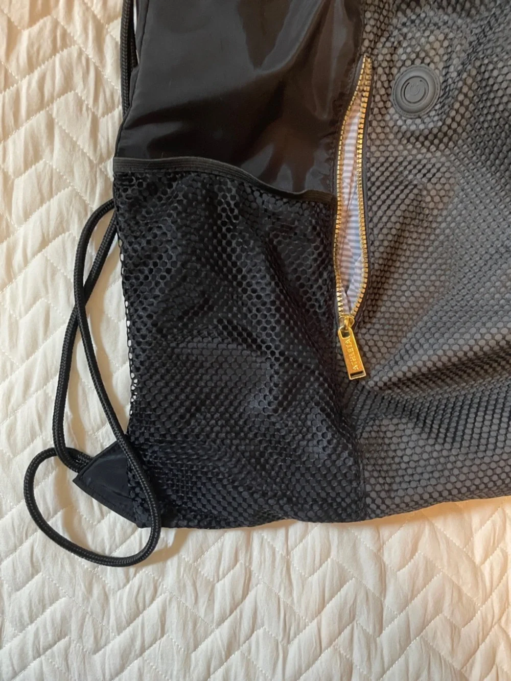 Gently Used Athleta Mesh Drawstring Bag